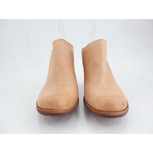 Kork-Ease Challis Women’s Size 11 Tan Leather Block Heel Mules Clogs Slip On - Picture 3 of 12